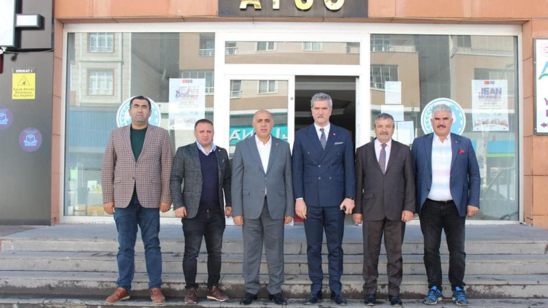 Cumhuriyet Başsavcısı Adem Çalış'tan Saim Alpalsan'a ziyaret