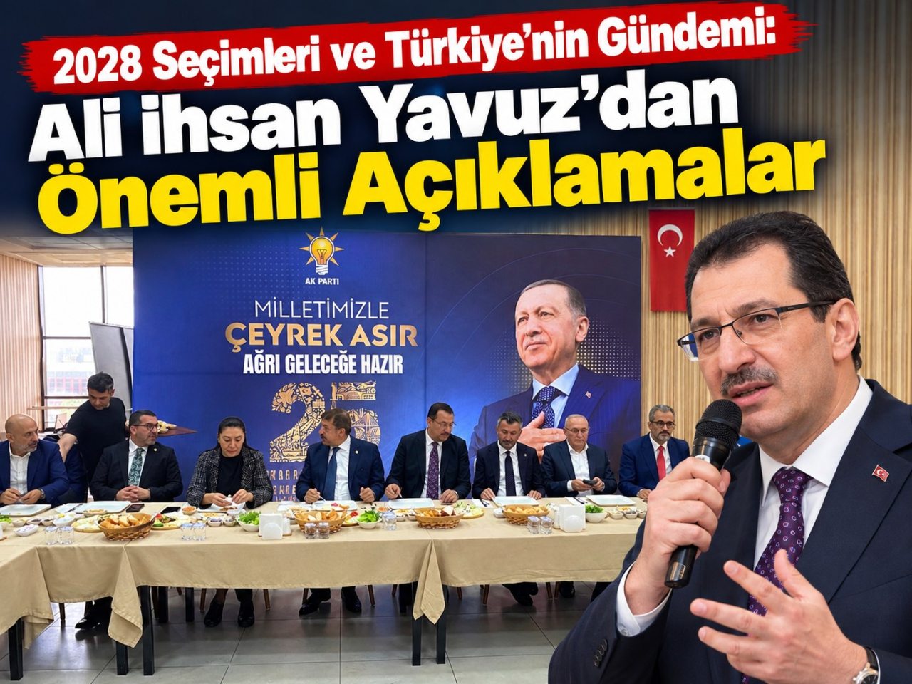 AK Parti Genel Başkan Yardımcısı Ali İhsan Yavuz, Ağrı'da