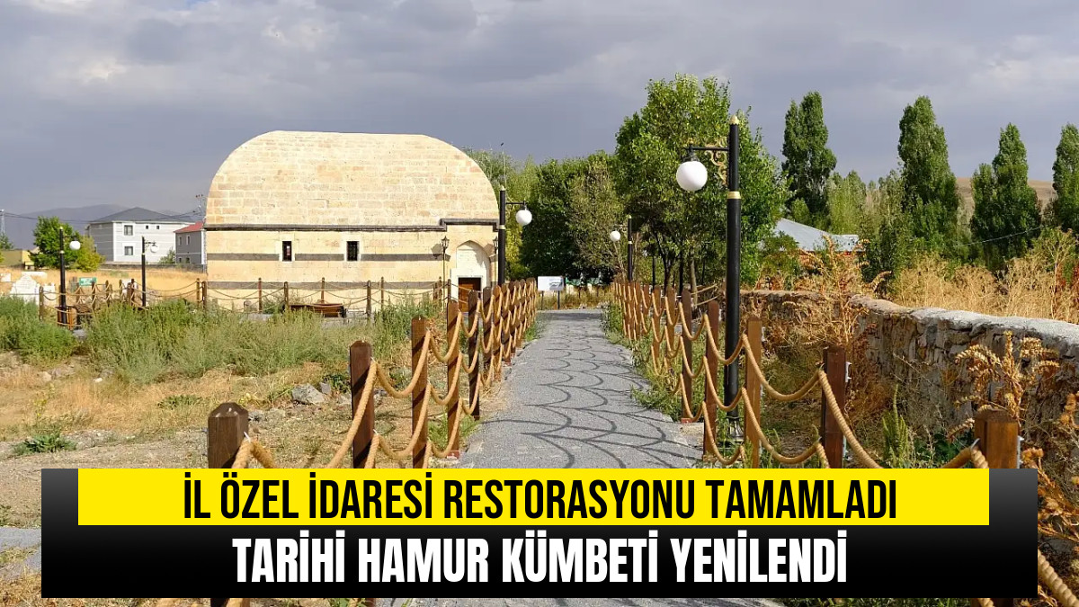 Ağrı'da Tarihi Hamur Kümbeti Restore Edildi