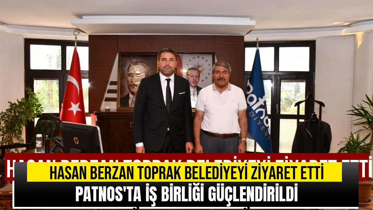 Patnos Belediyesi'ne AK Parti'den Önemli Ziyaret