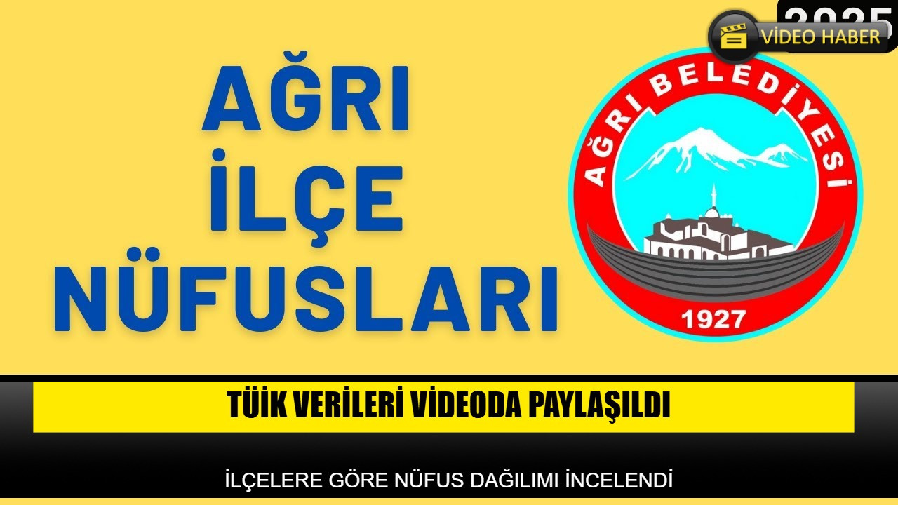 Video: AĞRI İLÇE NÜFUSLARI 2025 VERİLERİ AÇIKLANDI