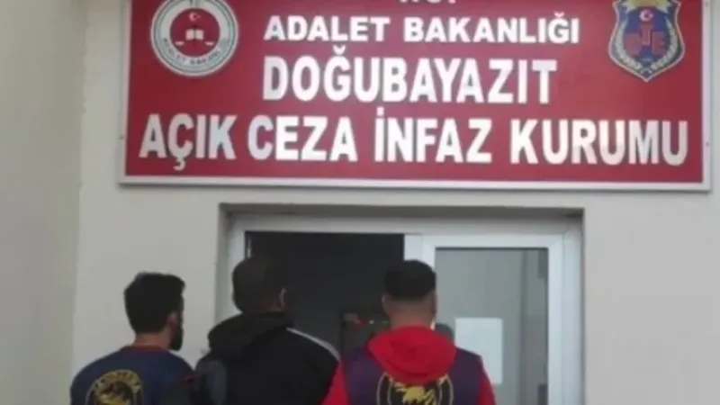 Ağrı'da 2 yıllık hapis cezası olan firari tutuklandı