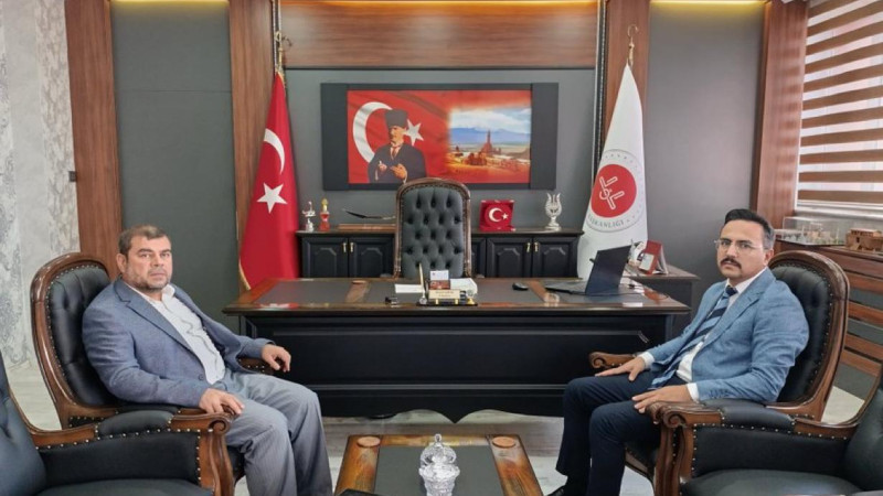 Ağrı İdare Mahkemesi Başkanı Erkan Seydibey’den İl Müftüsü Necati Şafak’a Ziyaret