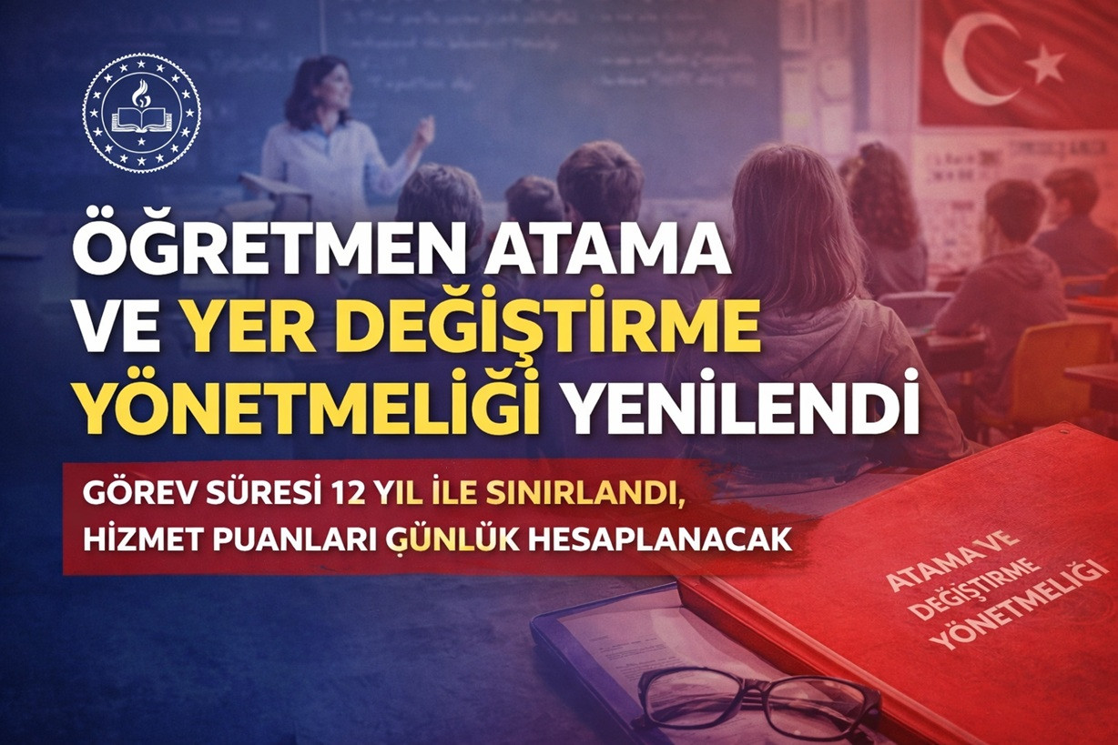 Eğitimcilere rotasyon geldi: Aynı okulda en fazla 12 yıl görev yapılacak