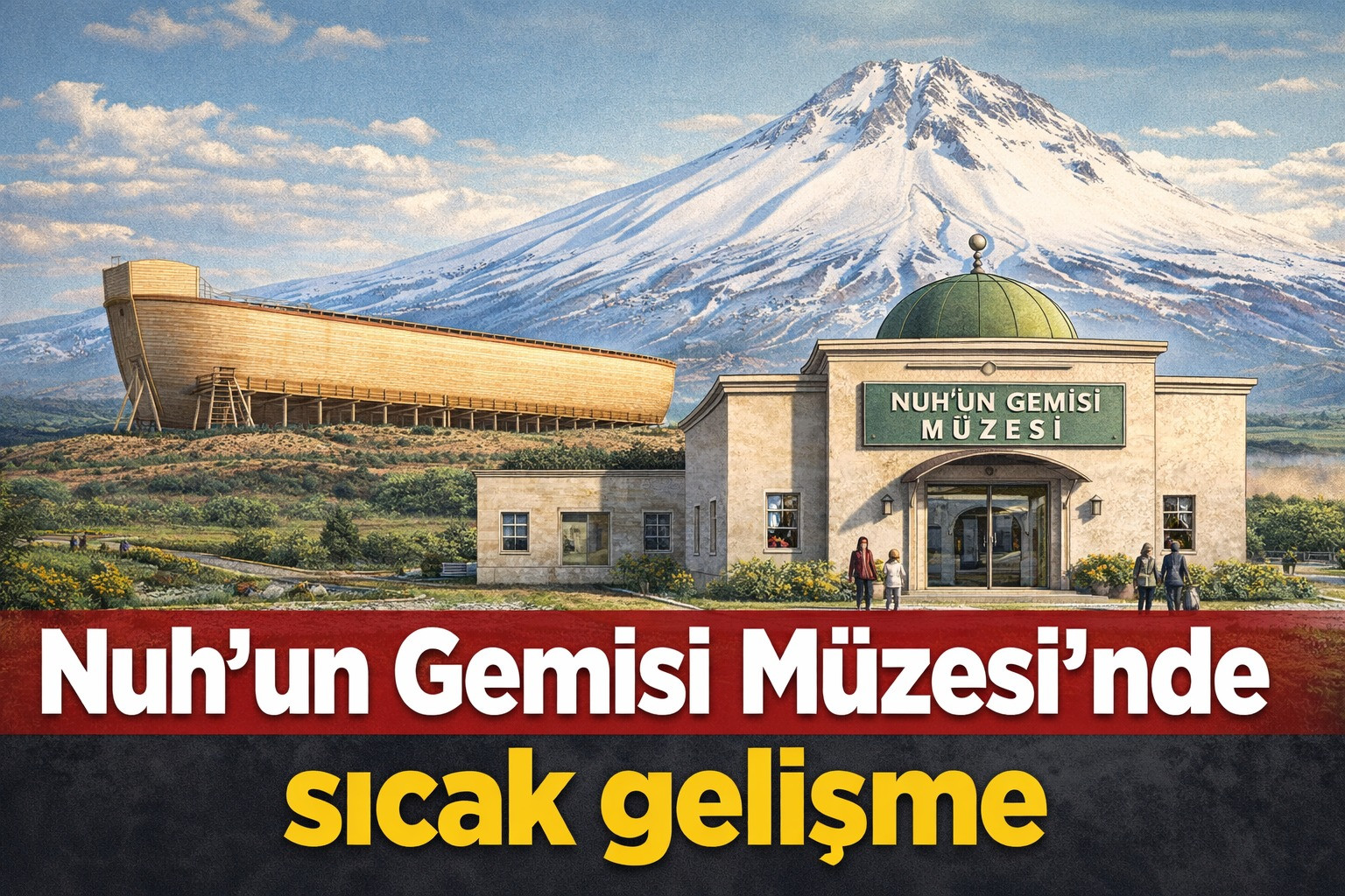 Ağrı Dağı Eteklerinde “Nuh’un Gemisi” Projesi İçin Çalışmalar Gündemde