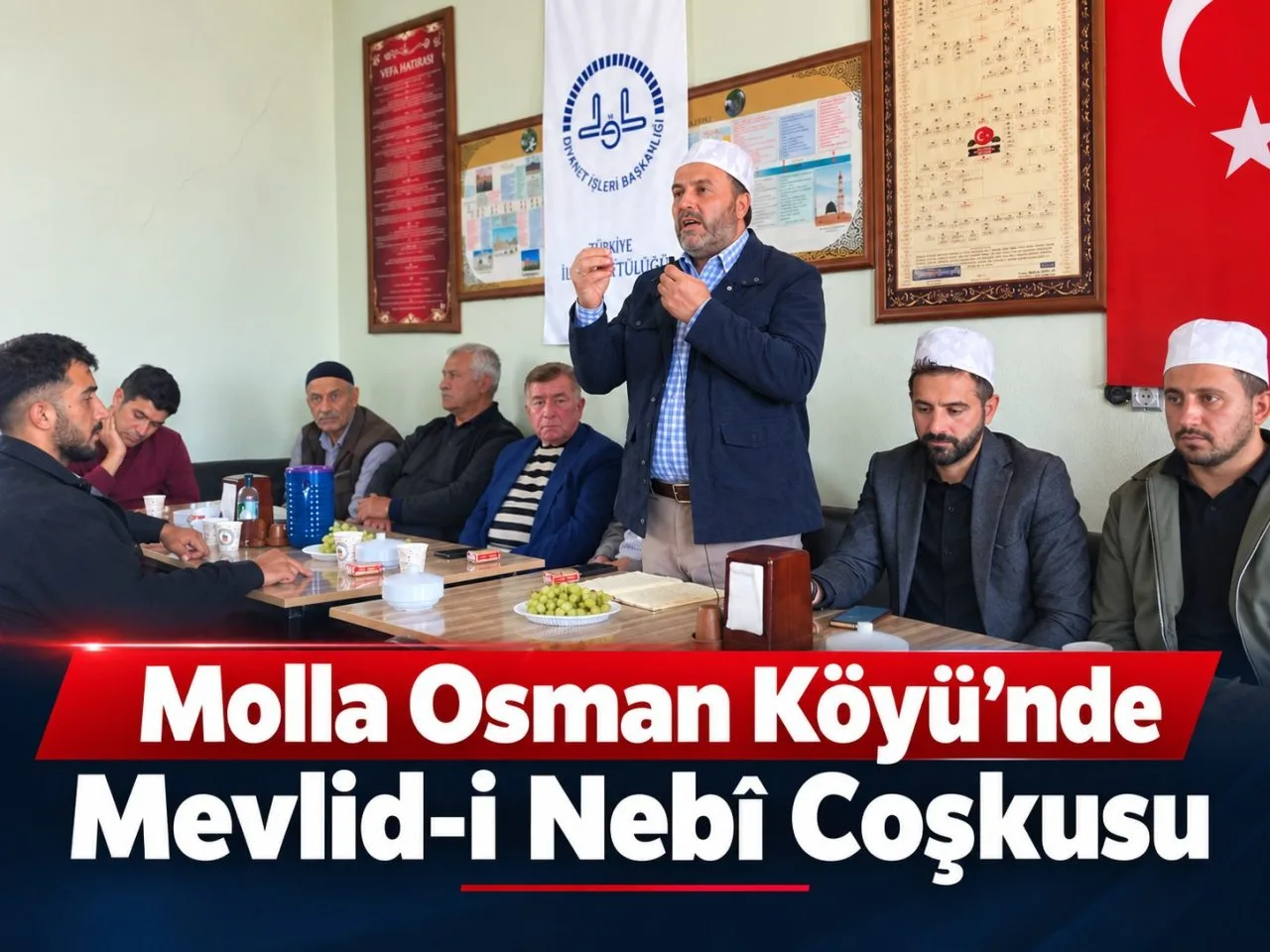 Ağrı'da Mevlid-i Nebî Coşkusu: Molla Osman Köyü'nde Anlamlı Etkinlik