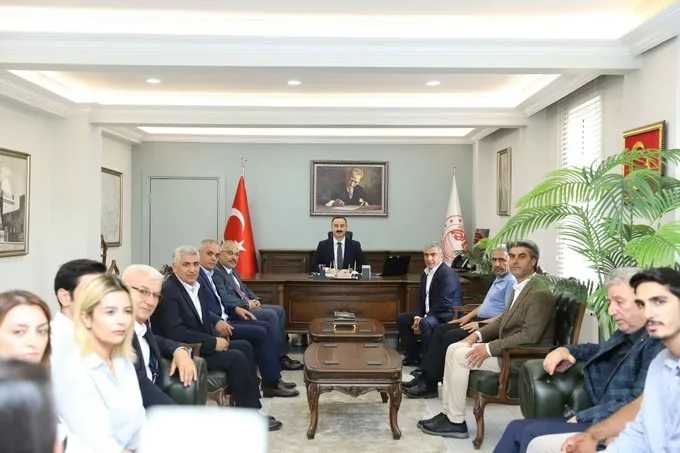 Doğubayazıt Kaymakamı Mustafa Ayvat, Milletvekili Cantürk Alagöz’ü Ağırladı