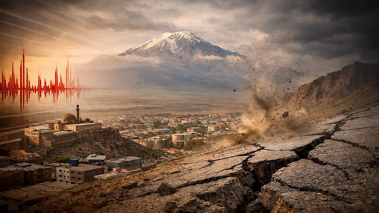 Doğubayazıt'ta 3.8 Büyüklüğünde Deprem