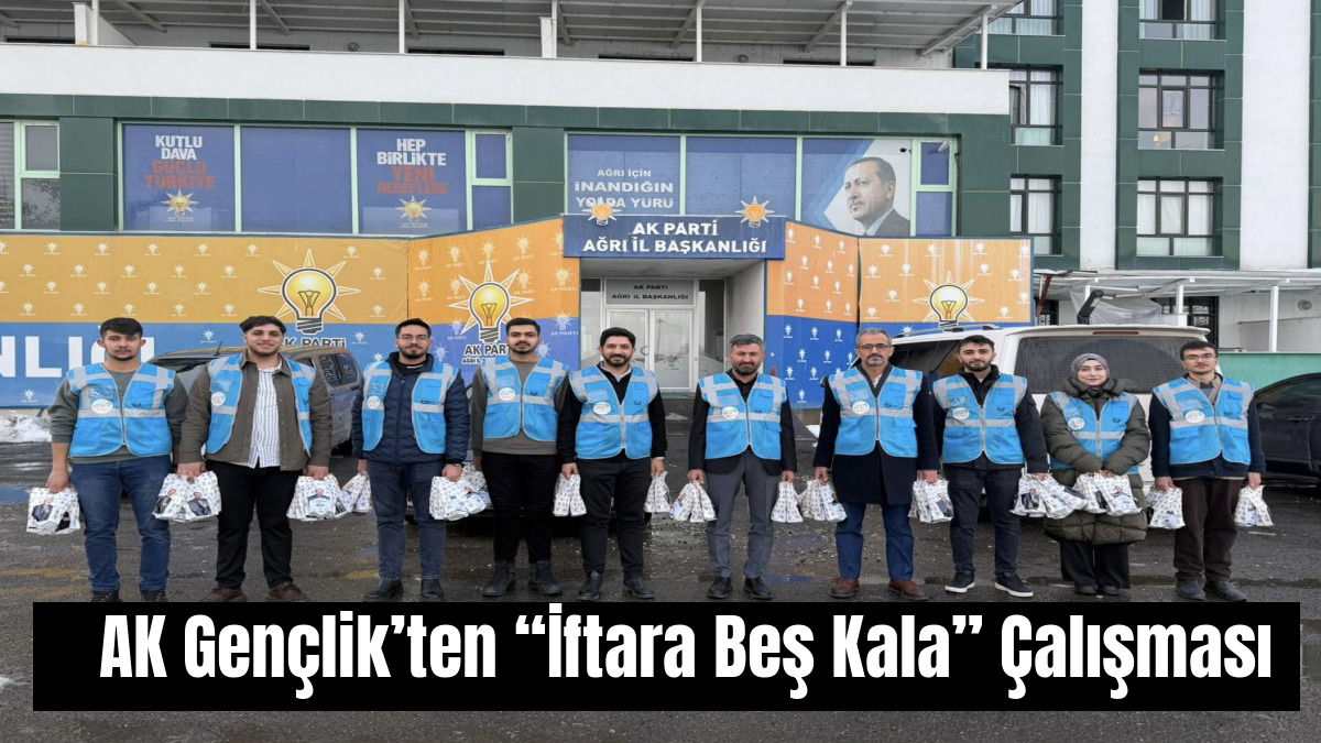 AK Gençlik’ten “İftara Beş Kala” Çalışması
