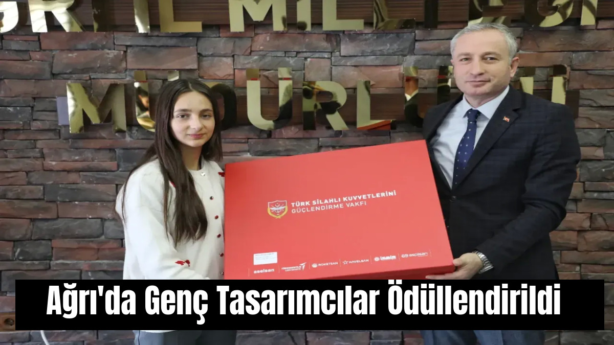 Ağrı'da Genç Tasarımcılar Ödüllendirildi