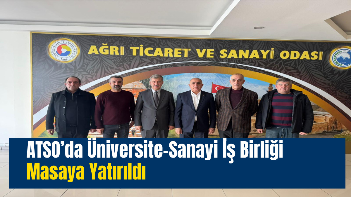 ATSO’da Üniversite–Sanayi İş Birliği Masaya Yatırıldı