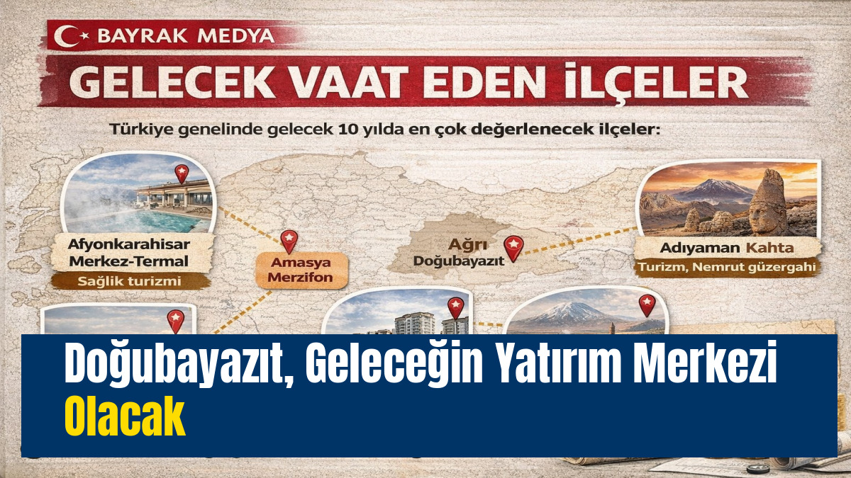 Doğubayazıt, Geleceğin Yatırım Merkezi Olacak