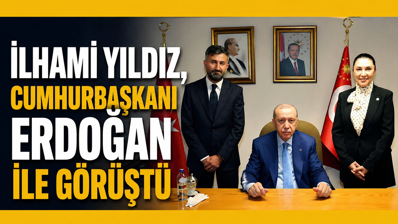 İlhami Yıldız, Cumhurbaşkanı Erdoğan ile Görüştü