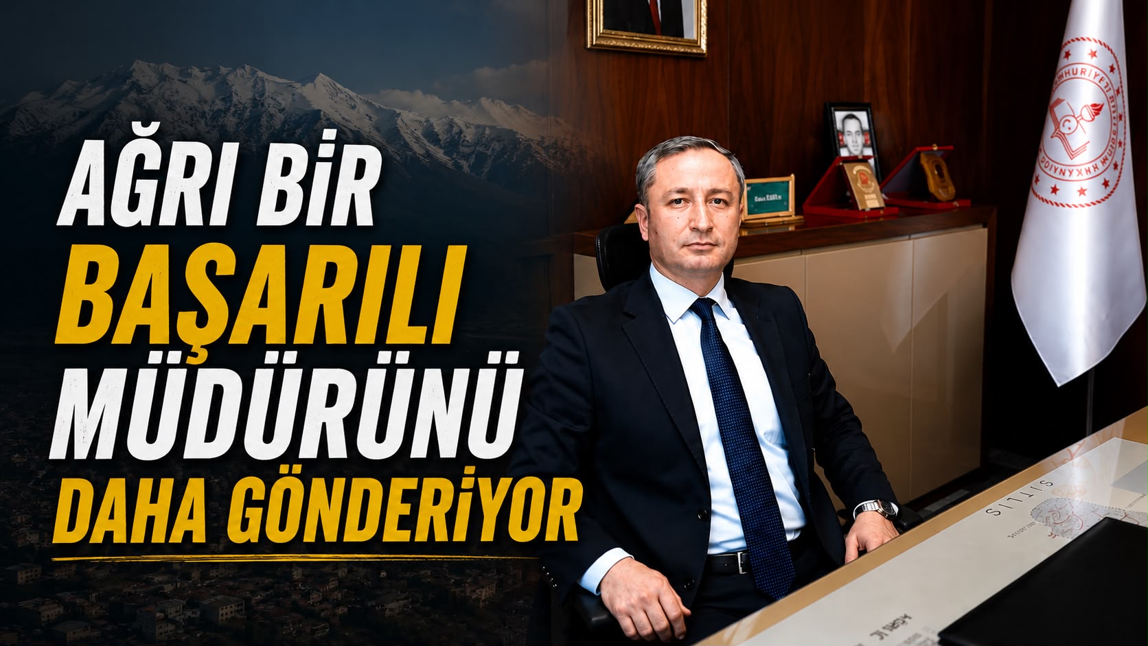Ağrı, Çalışan Bir Müdürüne Daha Veda Ediyor