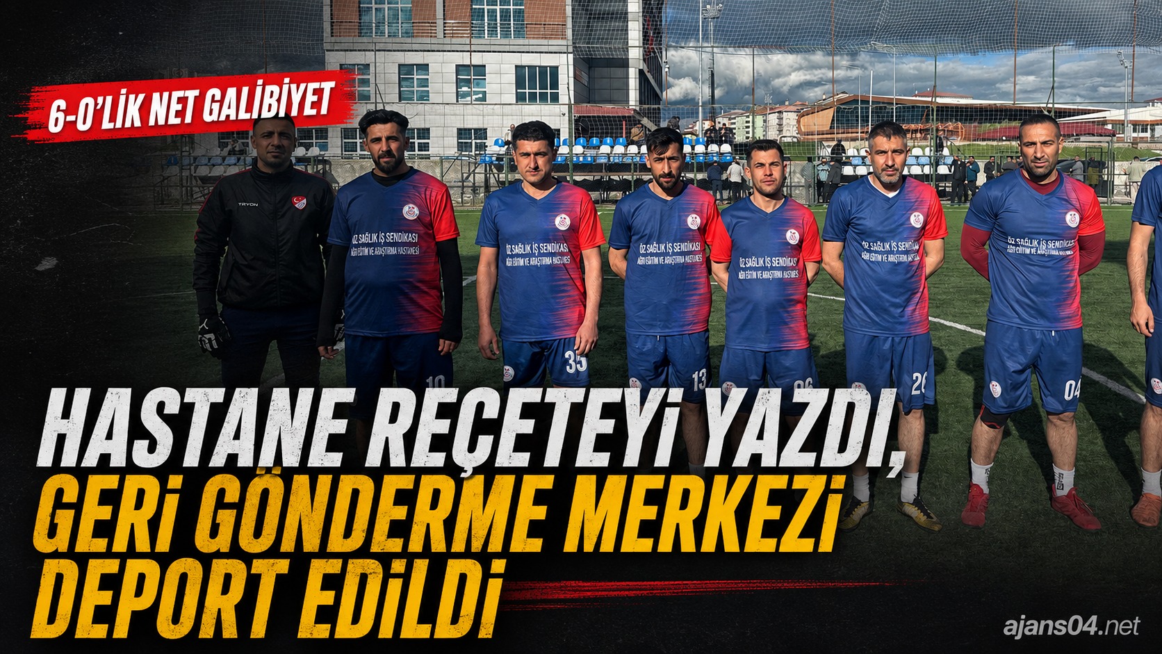 Hastane Reçeteyi Yazdı, Geri Gönderme Merkezi Deport Edildi