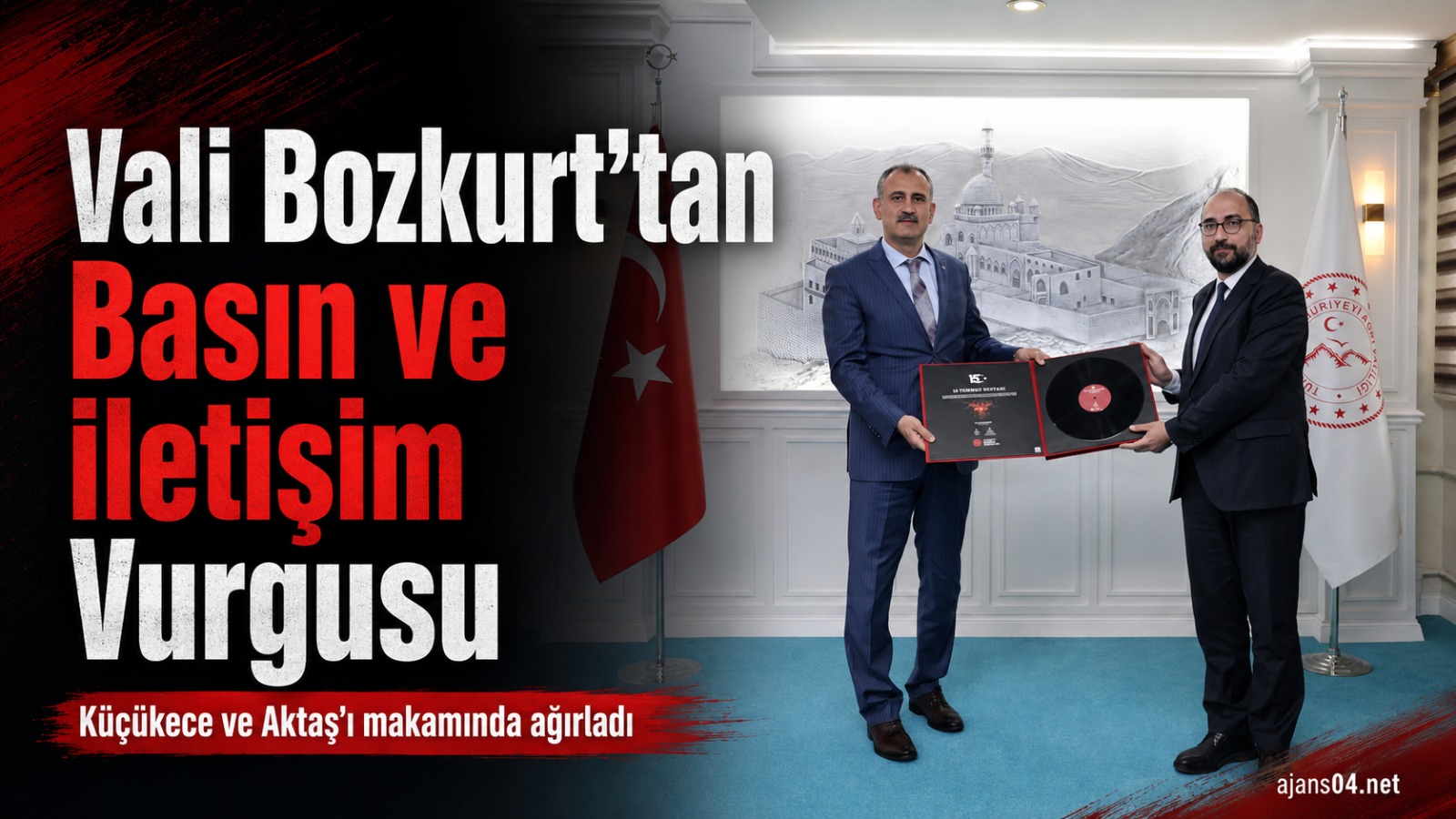 Vali Bozkurt’tan Basın Ve İletişim Vurgusu