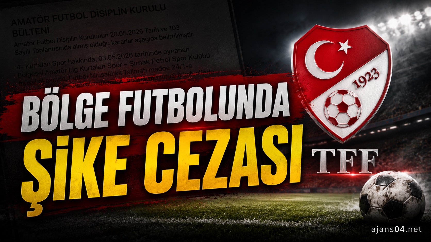 Kurtalan Spor Ve Şırnak Petrol Spor’a Ağır Ceza: TFF İki Kulübü De Alt Lige Düşürdü