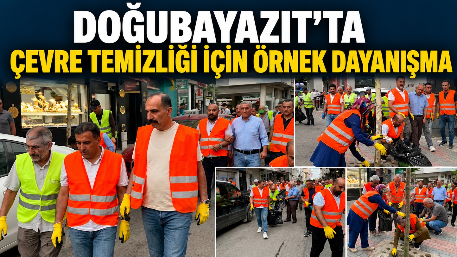 Doğubayazıt Belediyesi’nden Çevre Temizliği İçin Örnek Dayanışma