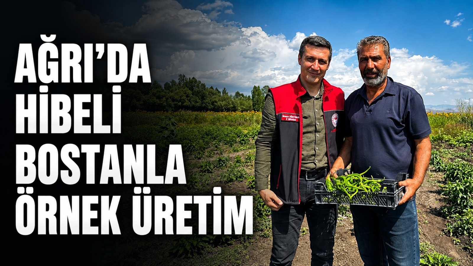 Ağrı İl Tarım ve Orman Müdürlüğü’nden Ozanlar Köyünde Örnek Üretim Modeli