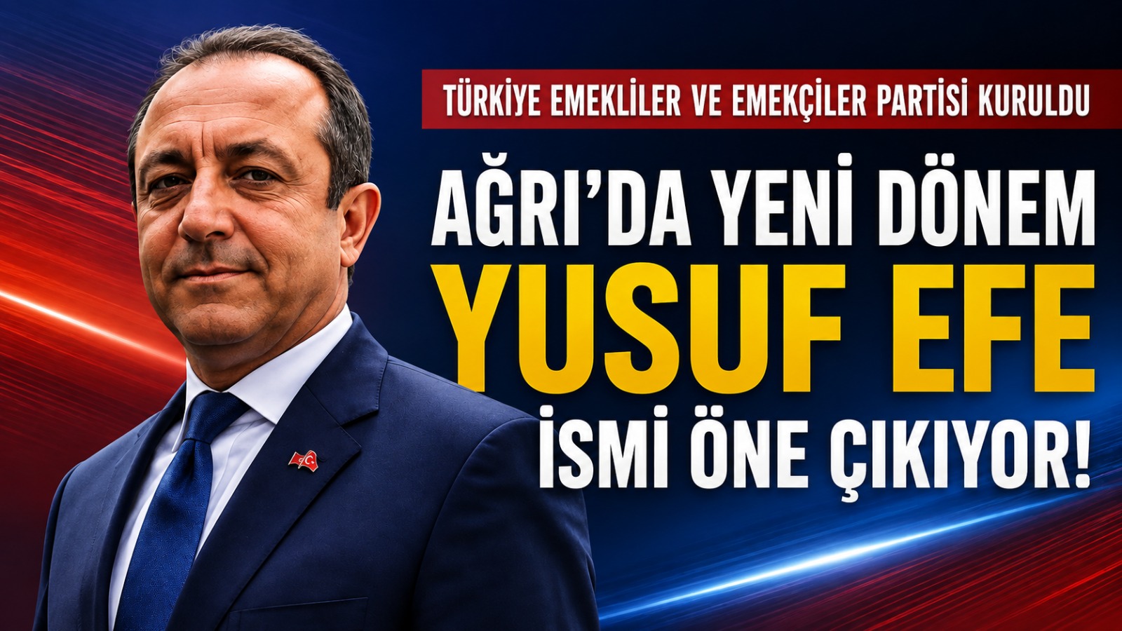 Türkiye Emekliler ve Emekçiler Partisi Ağrı’da Teşkilatlanıyor: Yusuf Efe'ye İl Başkanlığı Teklif Edildi