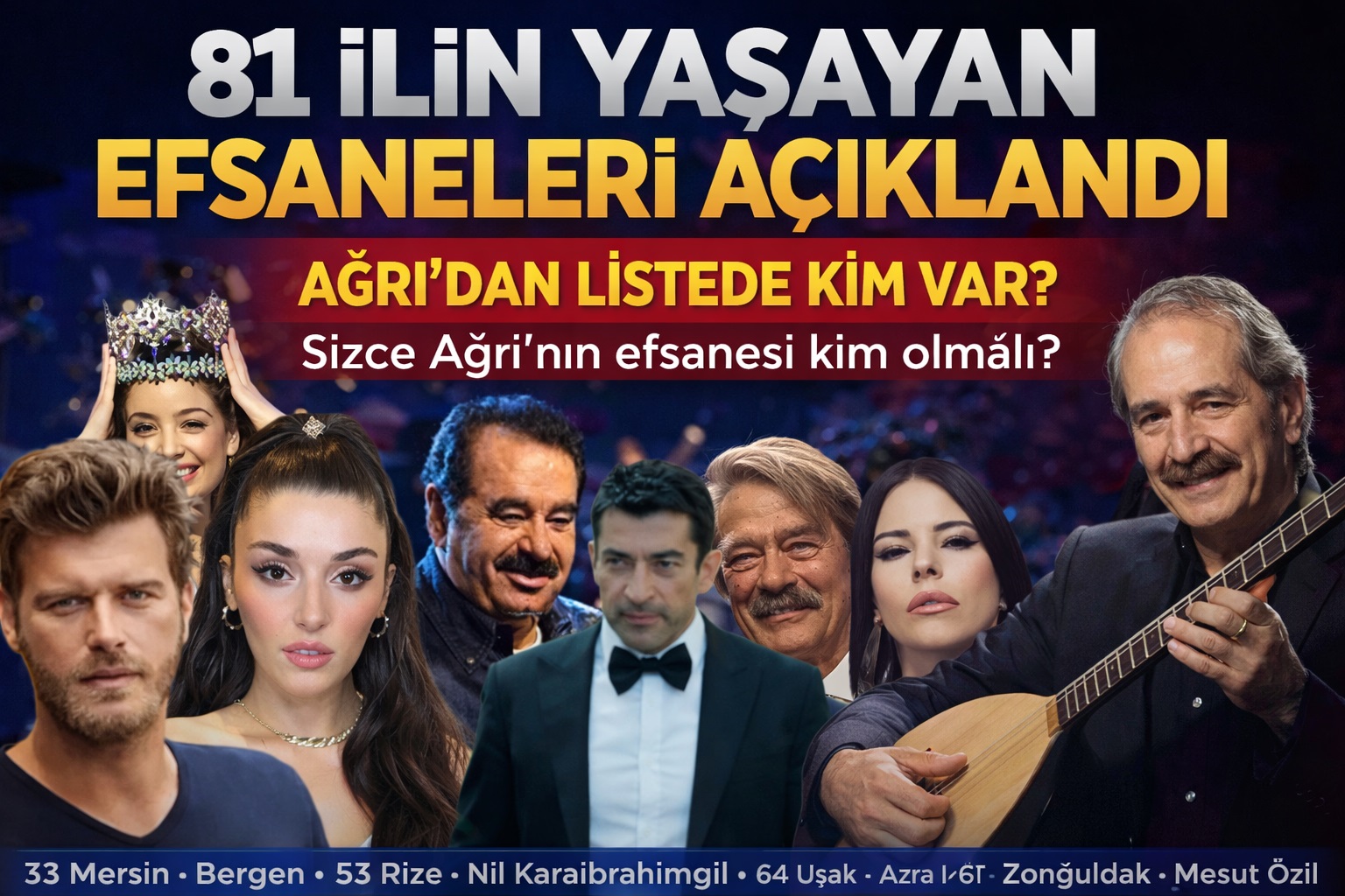 Sabah’ın “81 İlin Yaşayan Efsaneleri” Listesinde Ağrı’dan Kim Var?