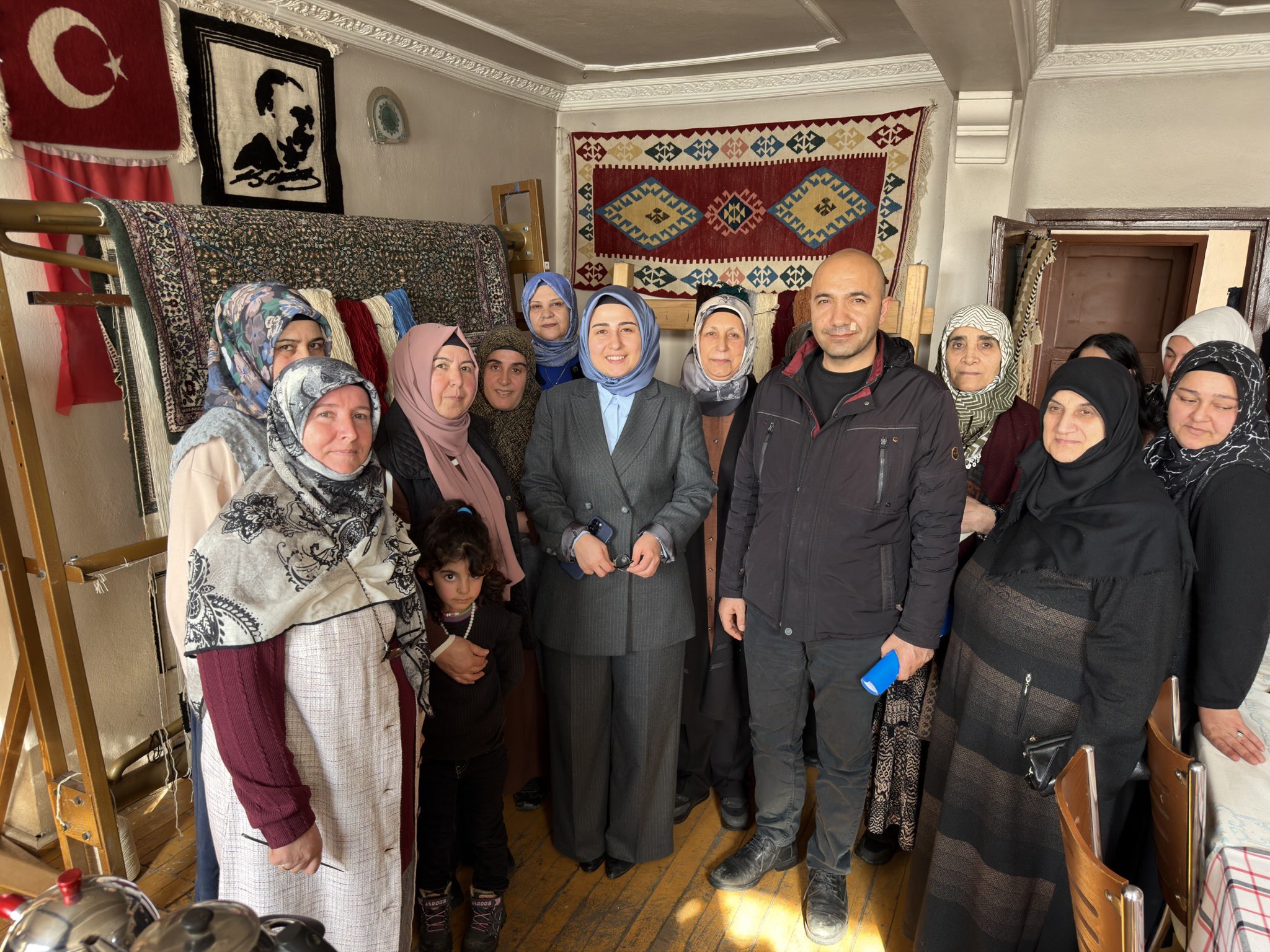Kaymakam Kübra Baka Kılıç’tan Dokuma Kursuna Ziyaret
