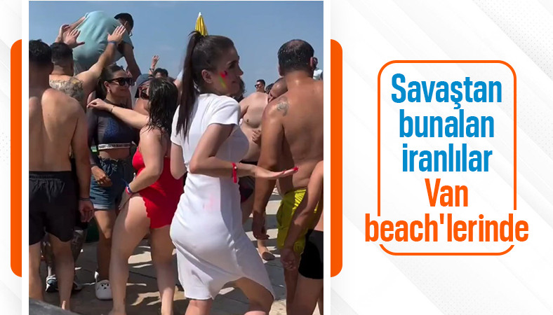 Van, eğlence arayan İranlı turistlerin uğrak noktası haline geldi