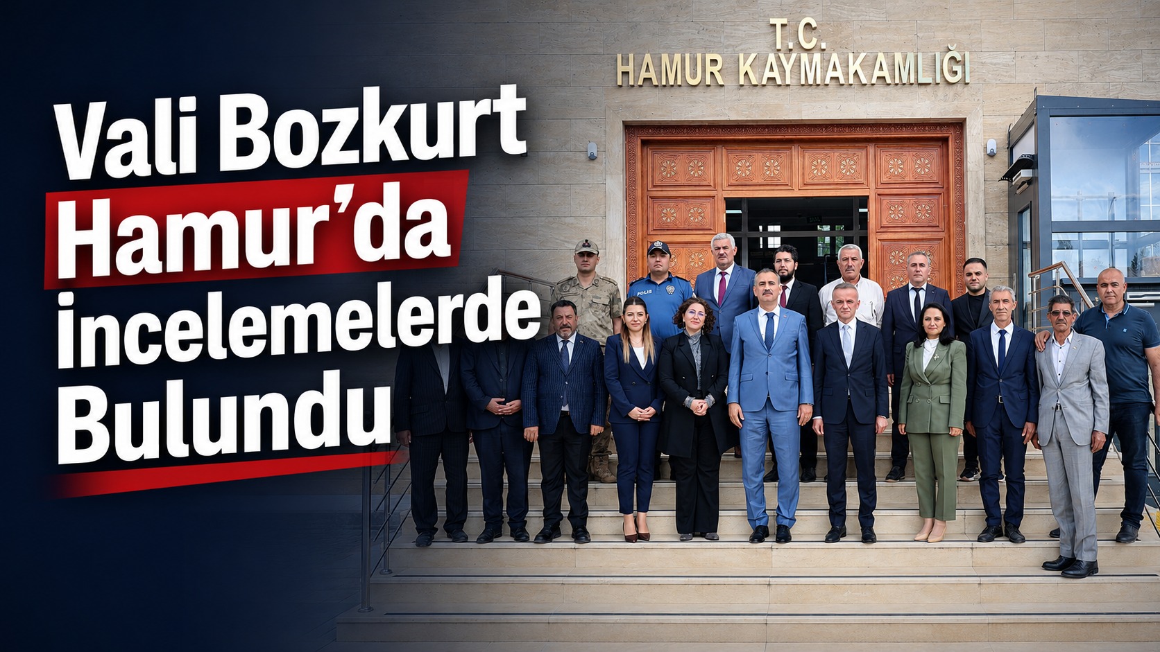 Ağrı Valisi Önder Bozkurt’tan Hamur’da Yoğun Program