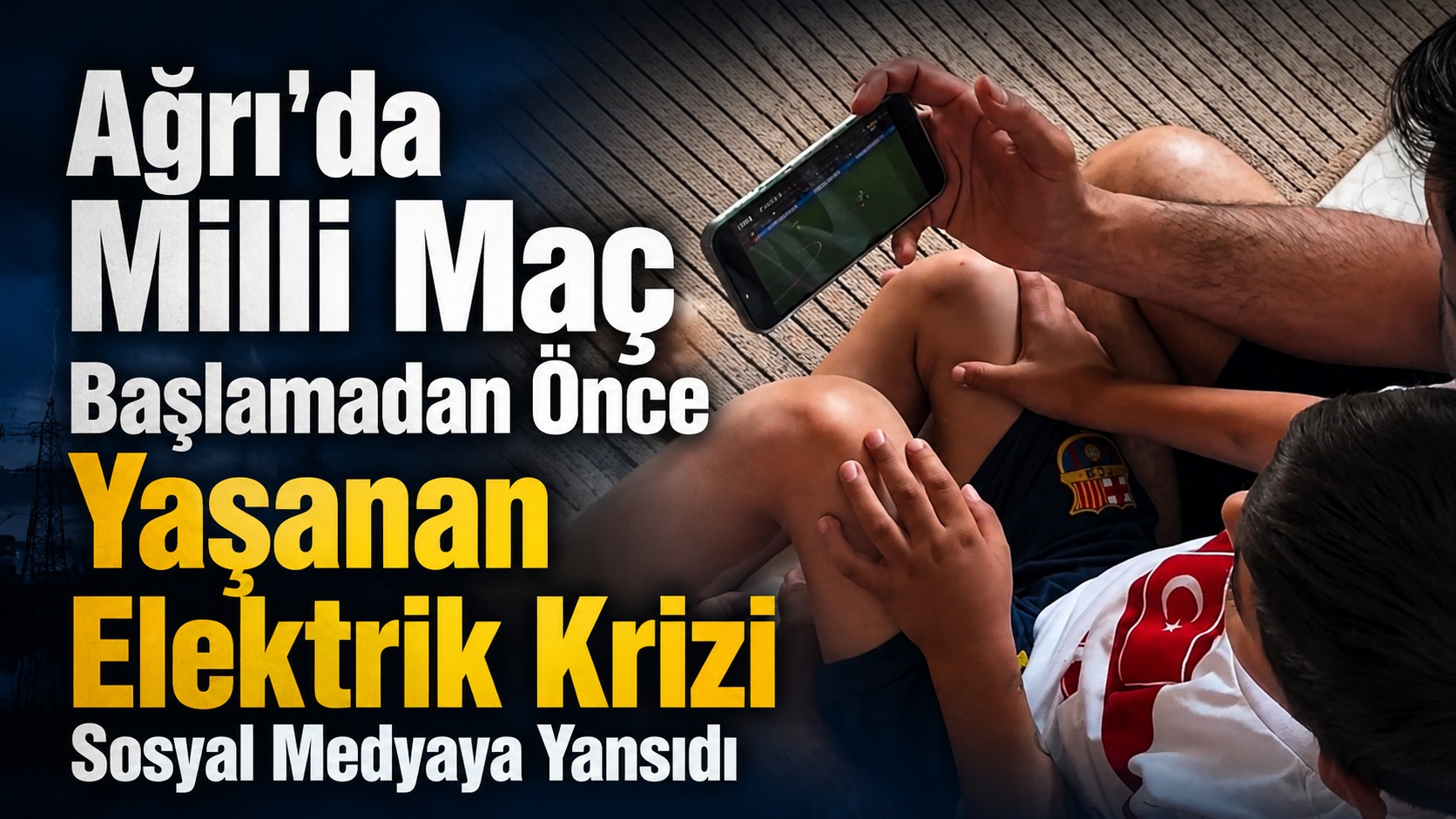 Ağrı’daki Elektrik Kesintisi Sosyal Medyada Gündem Oldu