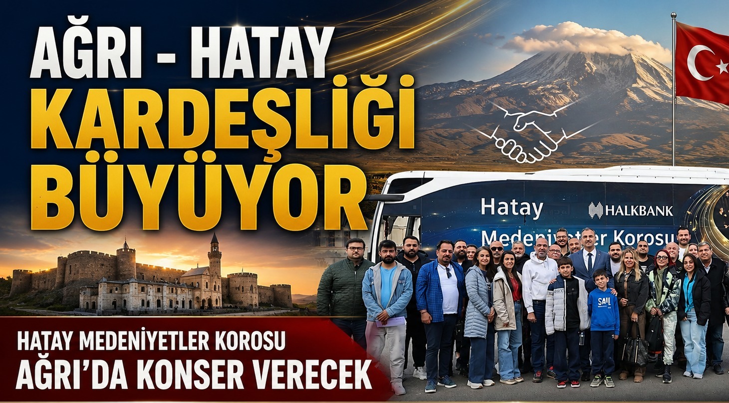 Hatay Medeniyetler Korosu’ndan Ağrı Valisi Önder Bozkurt’a Anlamlı Ziyaret