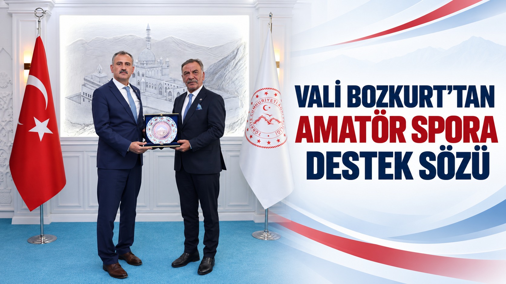 Vali Bozkurt Amatör Sporun Taleplerini Dinledi: Destek Sözü Verdi