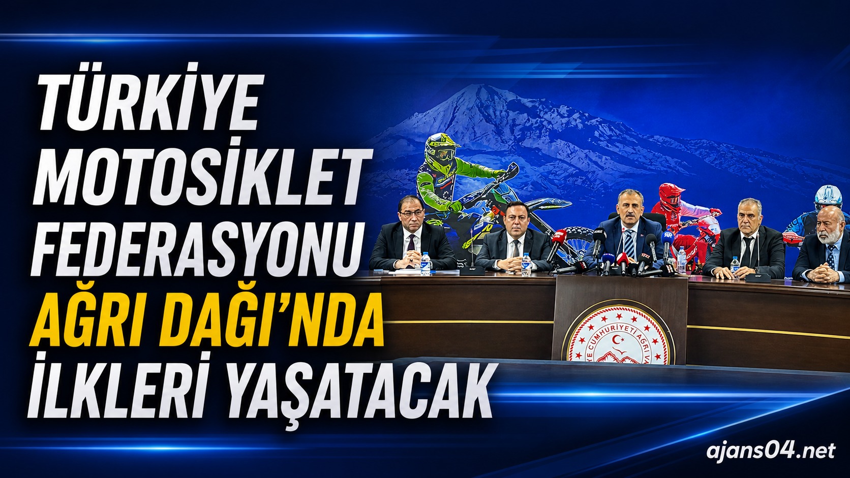 Türkiye Motosiklet Federasyonu’ndan Ağrı Dağı’nda Spor Turizmini Hareketlendirecek Hamle