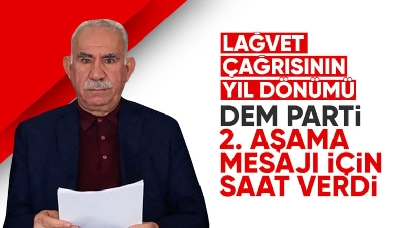 27 Şubat'ta İmralı'dan yeni çağrı bekleniyor