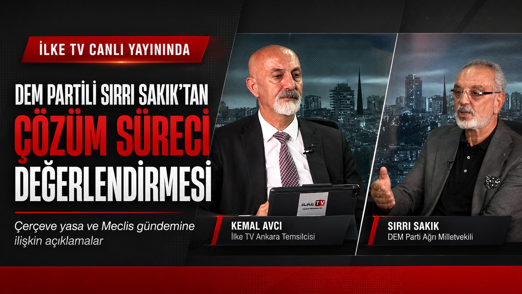 Sırrı Sakık Erdoğan’la Görüşmesini Anlattı: “Somut Adımlar Güvensizliği Kırar”