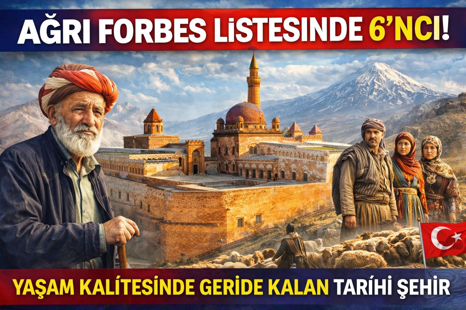 Forbes Listesinde Ağrı 6’ncı Sırada Yer Aldı