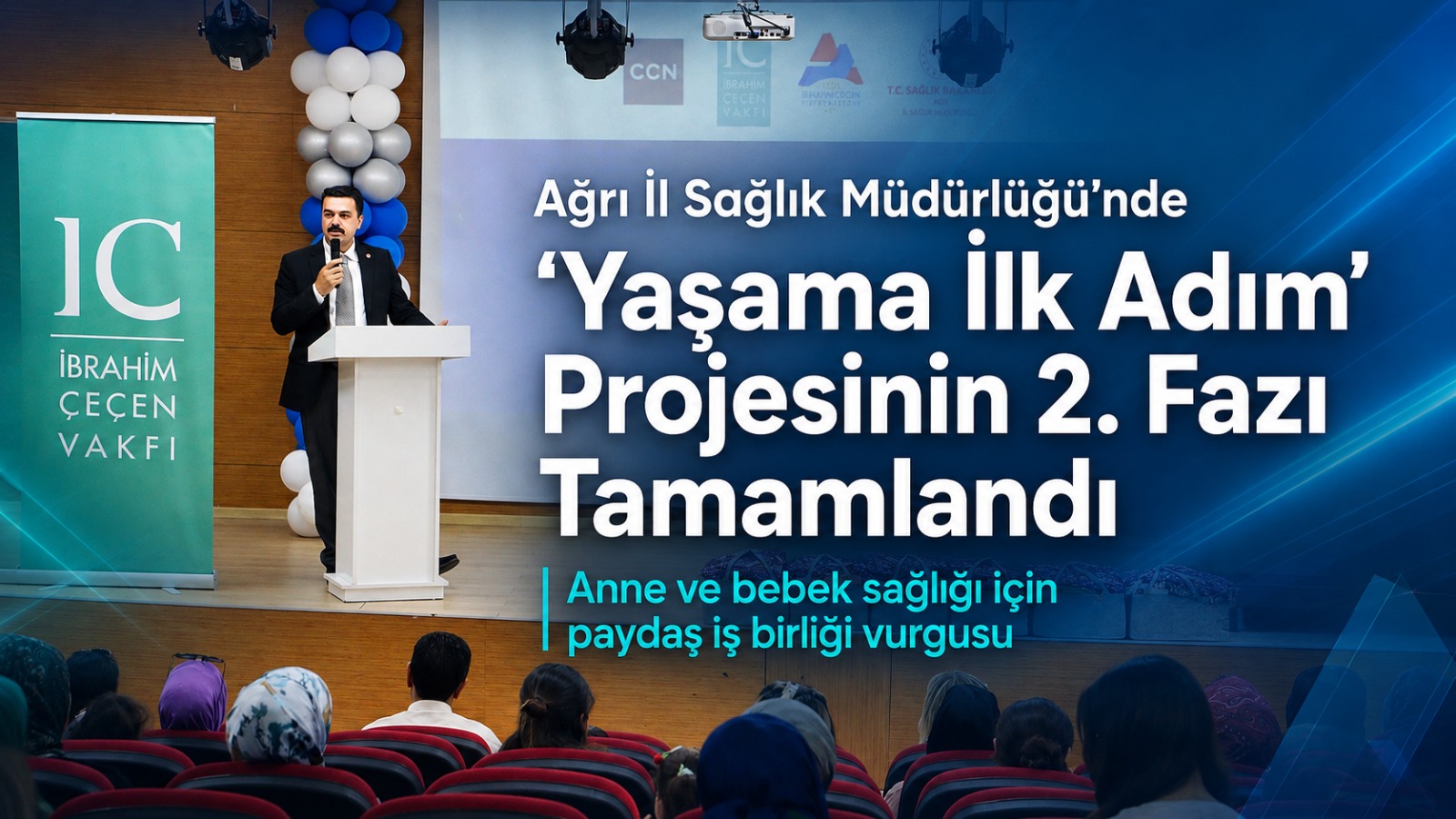 Ağrı İl Sağlık Müdürlüğü “Yaşama İlk Adım” Projesinin İkinci Fazını Tamamladı