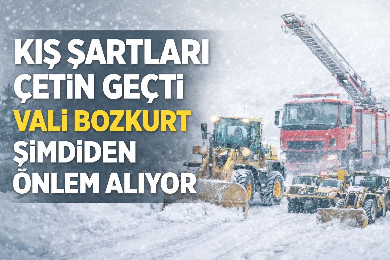 Ağrı’da Kışa Hazırlık: Vali Bozkurt Şimdiden Önlem Alıyor