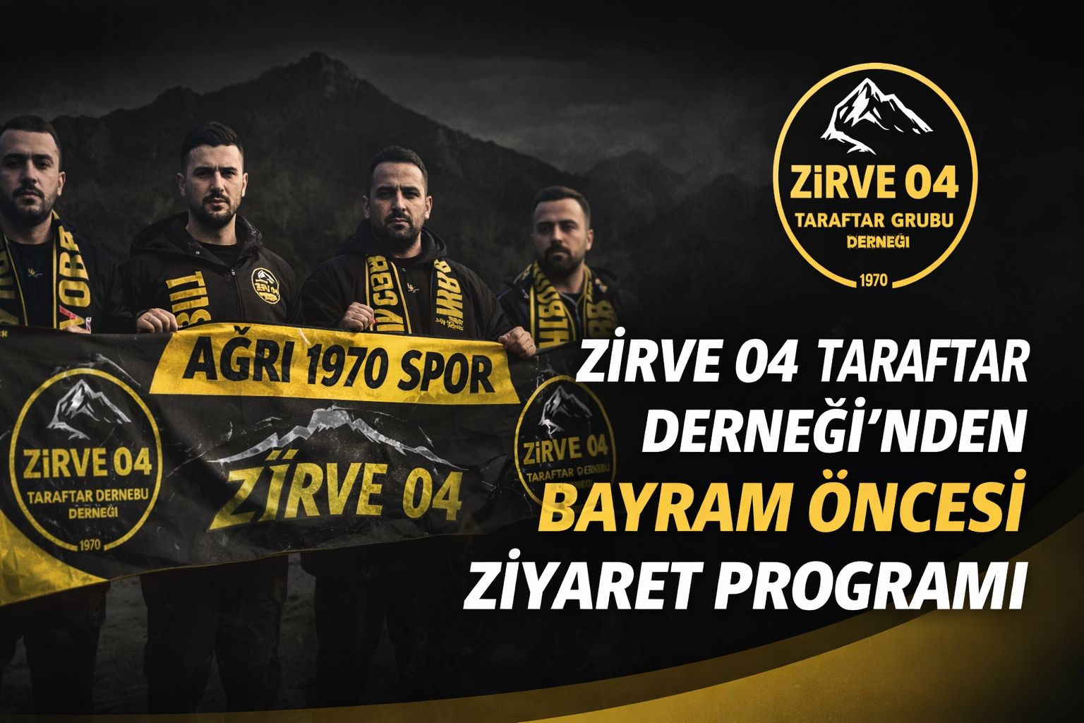 Zirve 04 Taraftar Derneği’nden Bayram Öncesi Ziyaret Programı