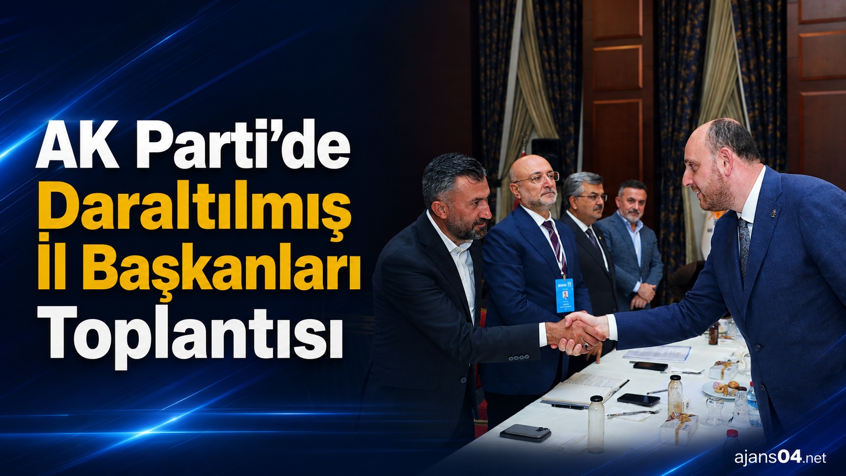 AK Parti’de Daraltılmış İl Başkanları Toplantısı: İlhami Yıldız’dan Teşkilat Mesajı