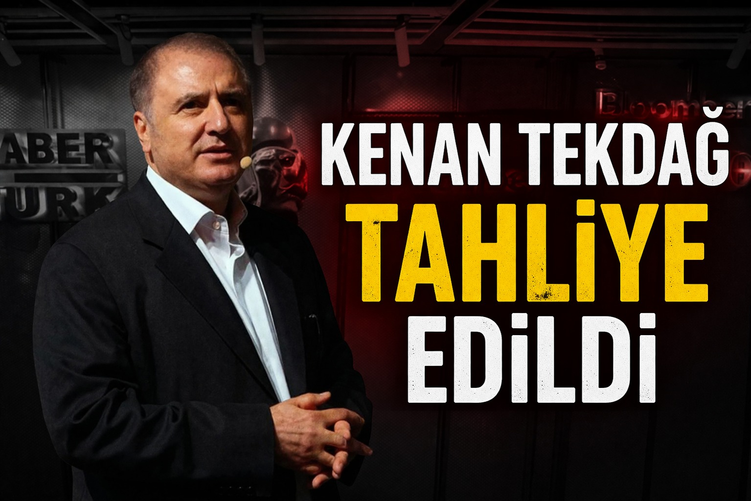 Kenan Tekdağ Tahliye Edildi