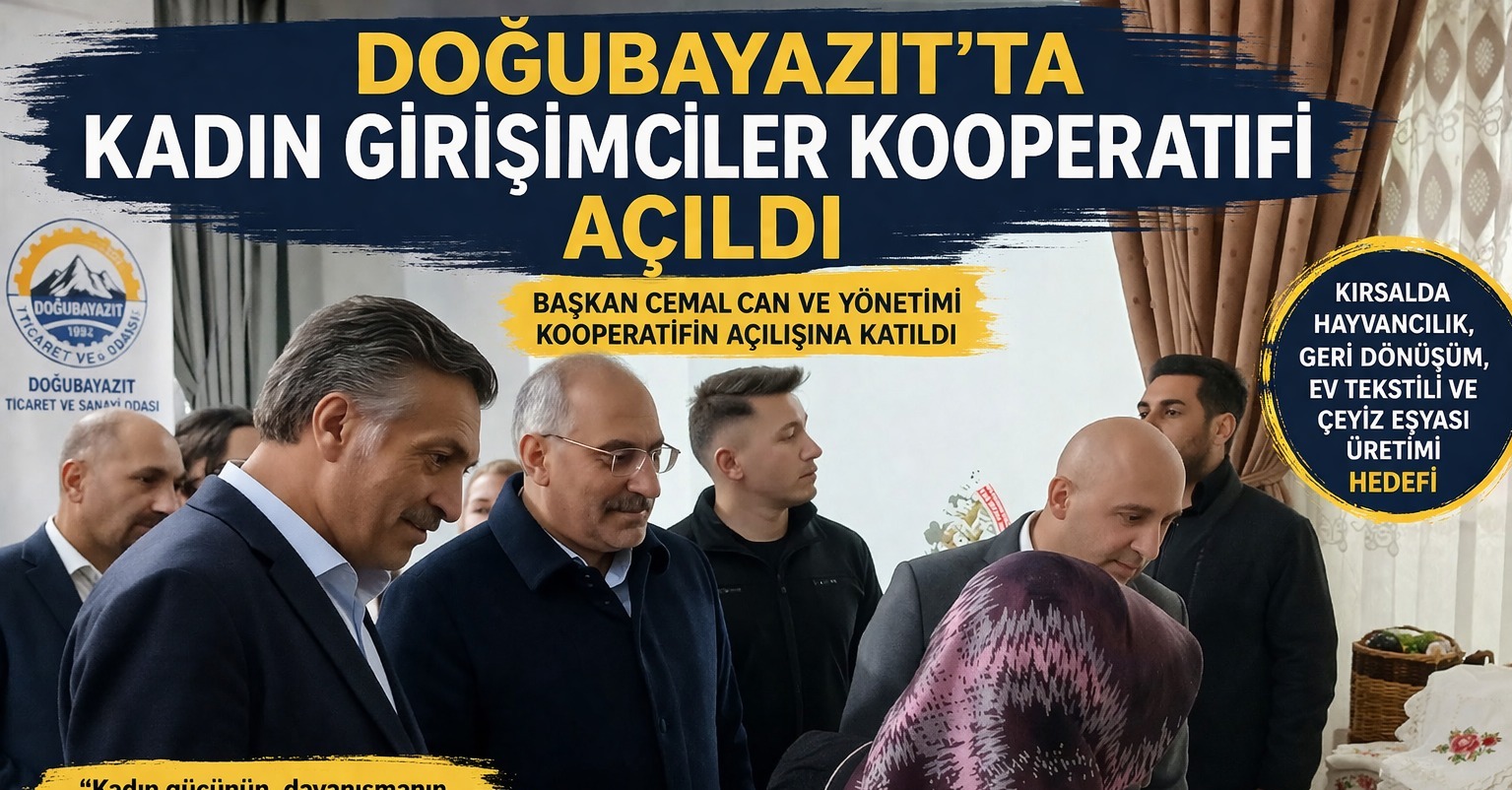 Doğubayazıt’ta Kadın Girişimciler Kooperatifi Açıldı