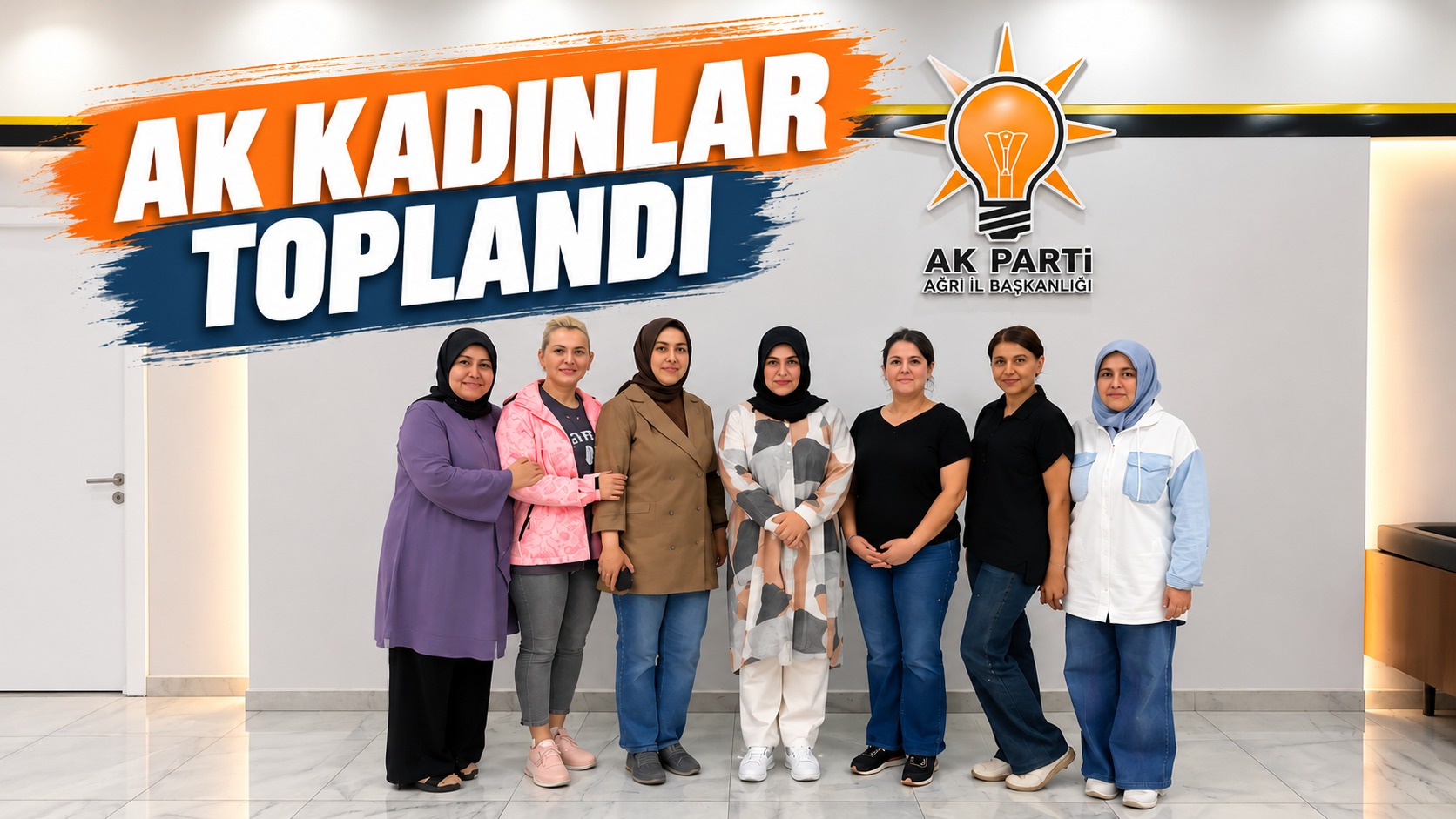 AK Kadınlar Toplandı: Ağrı’da Yeni Dönem Çalışmaları Masada