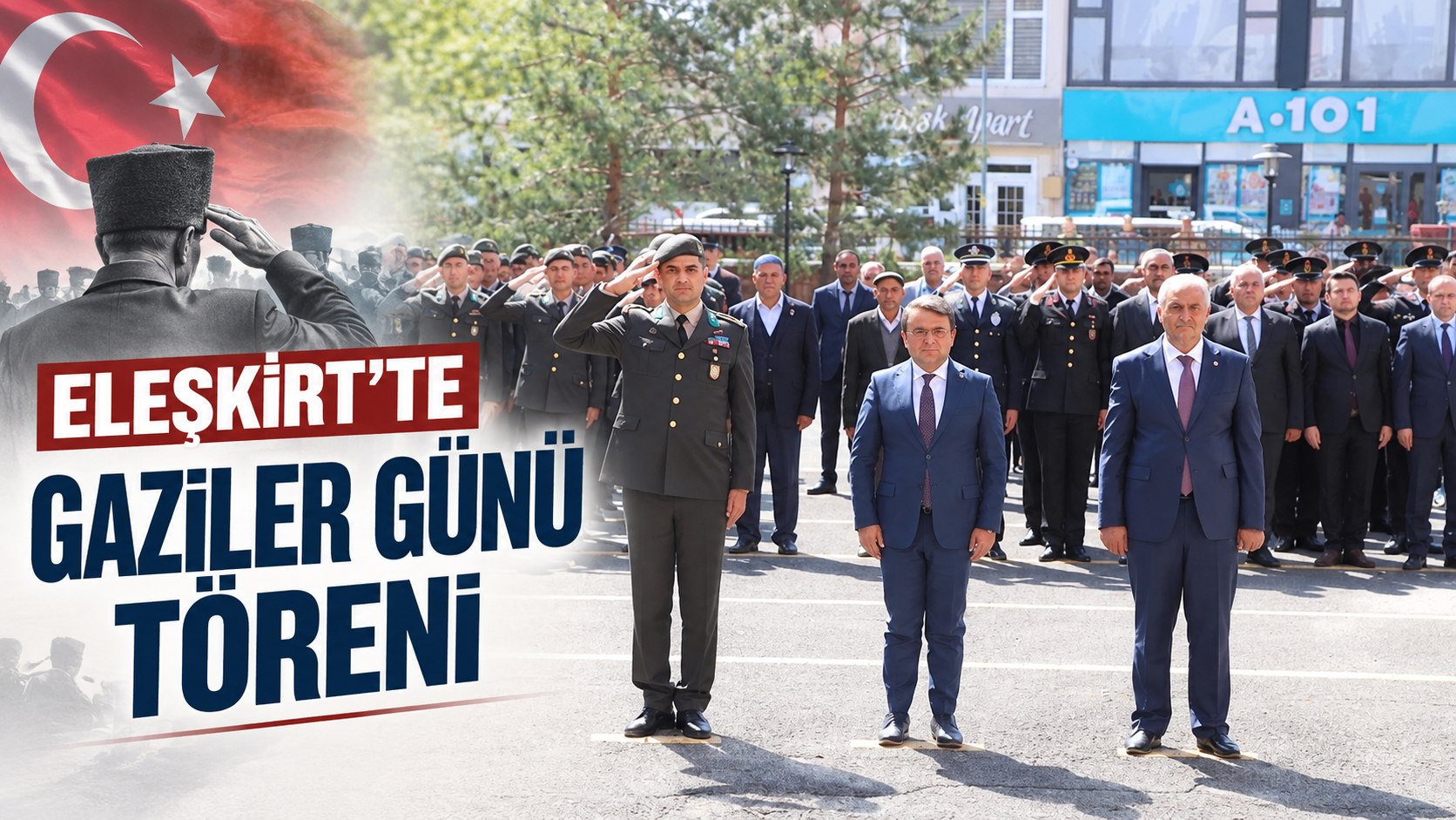 Eleşkirt Kaymakamlığı Gaziler Günü’nde Gazileri Yalnız Bırakmadı