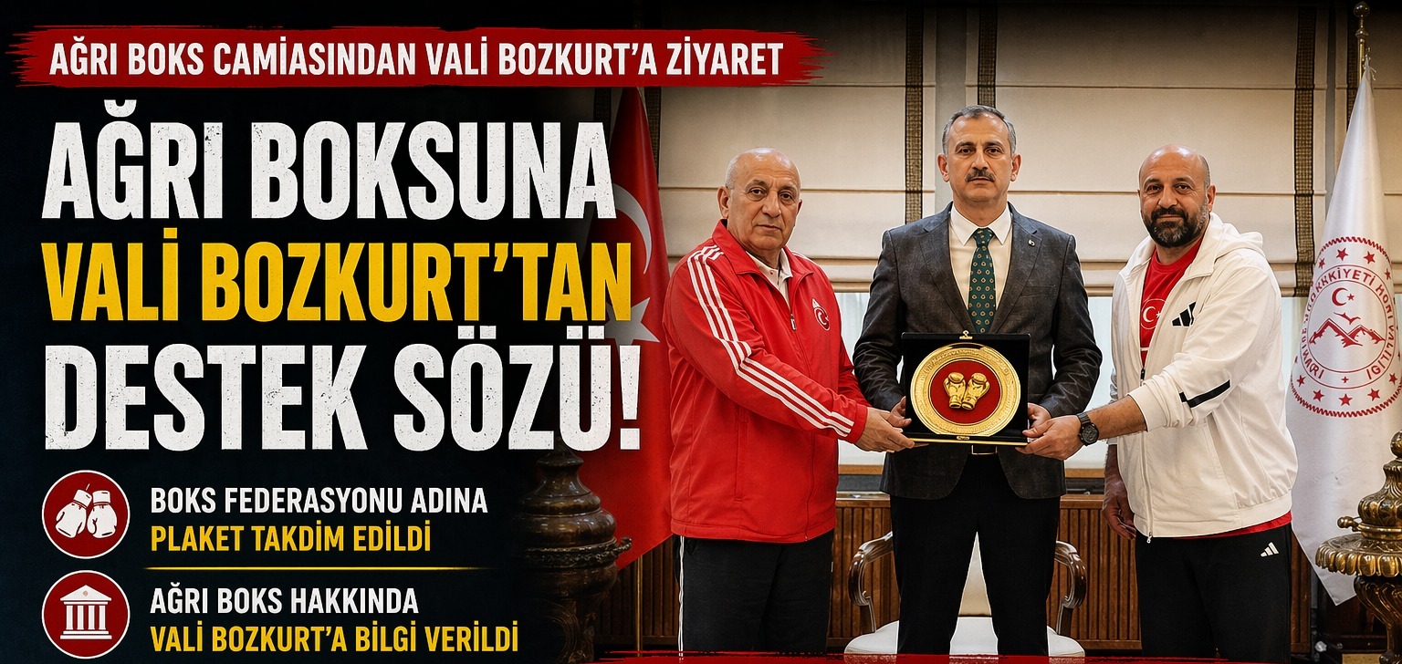 Ağrı Boksundan Vali Bozkurt’a Ziyaret