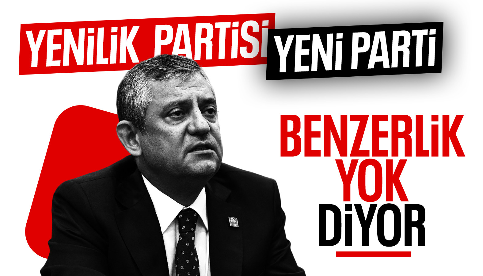 Özgür Özel: Anayasa Mahkemesi'nden olumlu yanıt alırsak isimde küçük bir değişiklik yapabiliriz
