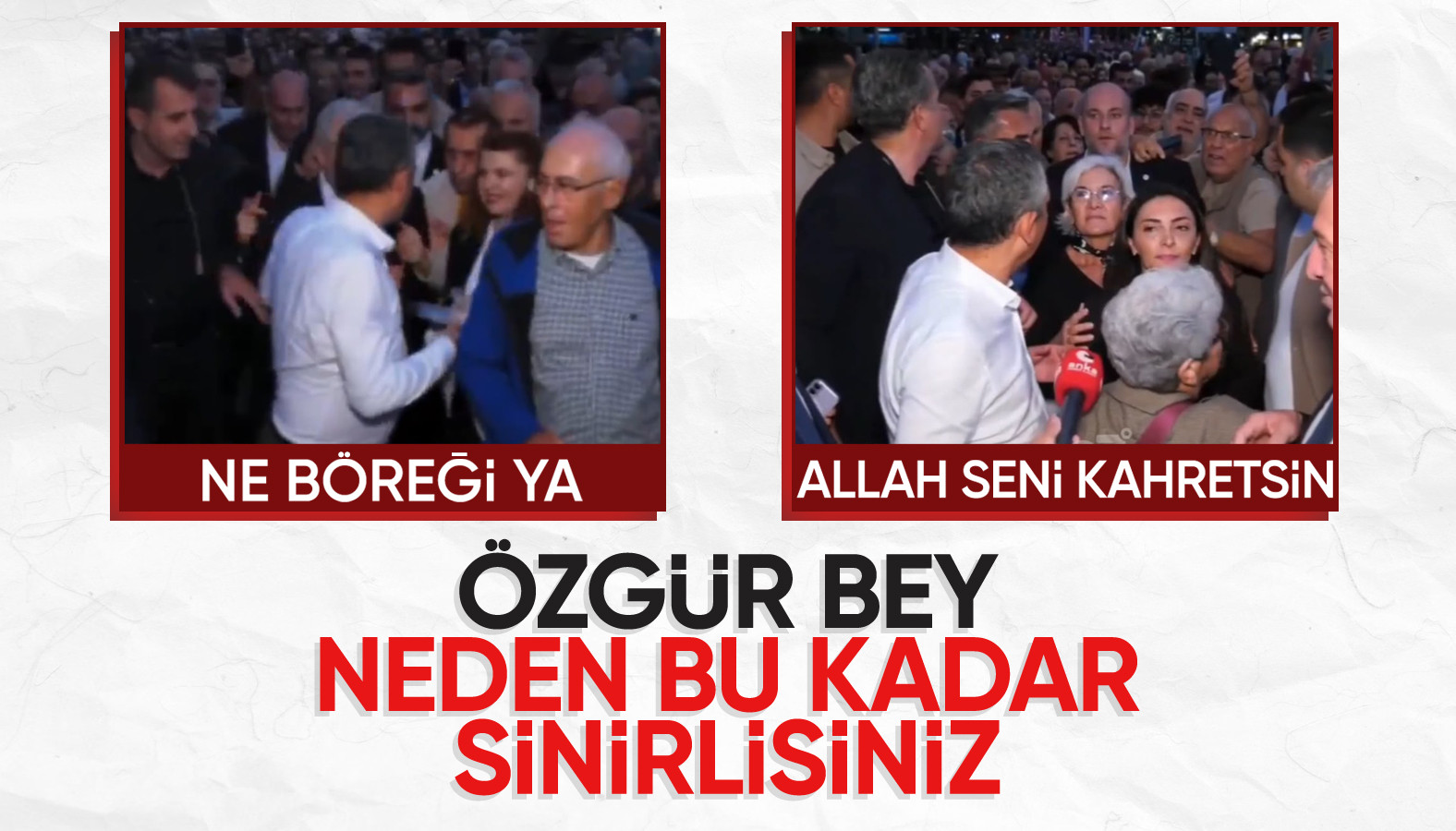 Özgür Özel Bursa'da Vatandaşlarla Tartıştı