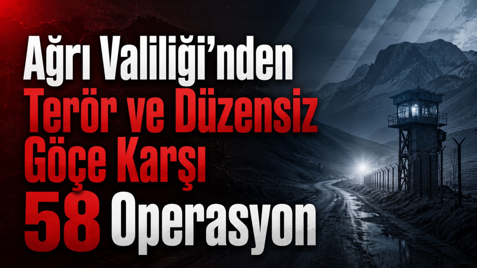Ağrı Valiliği’nden Kaçakçılık ve Narkotiğe Ağır Darbe