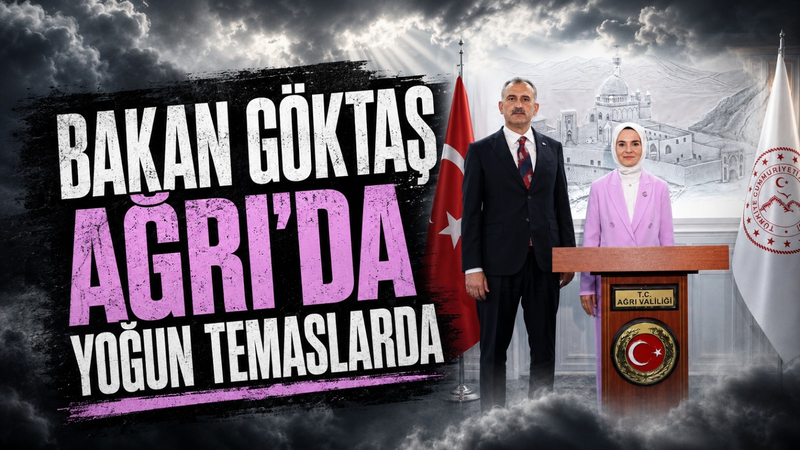 AK Parti Ağrı İl Başkanlığı’nda Bakan Göktaş’tan Hizmet ve Gönül Bağı Vurgusu