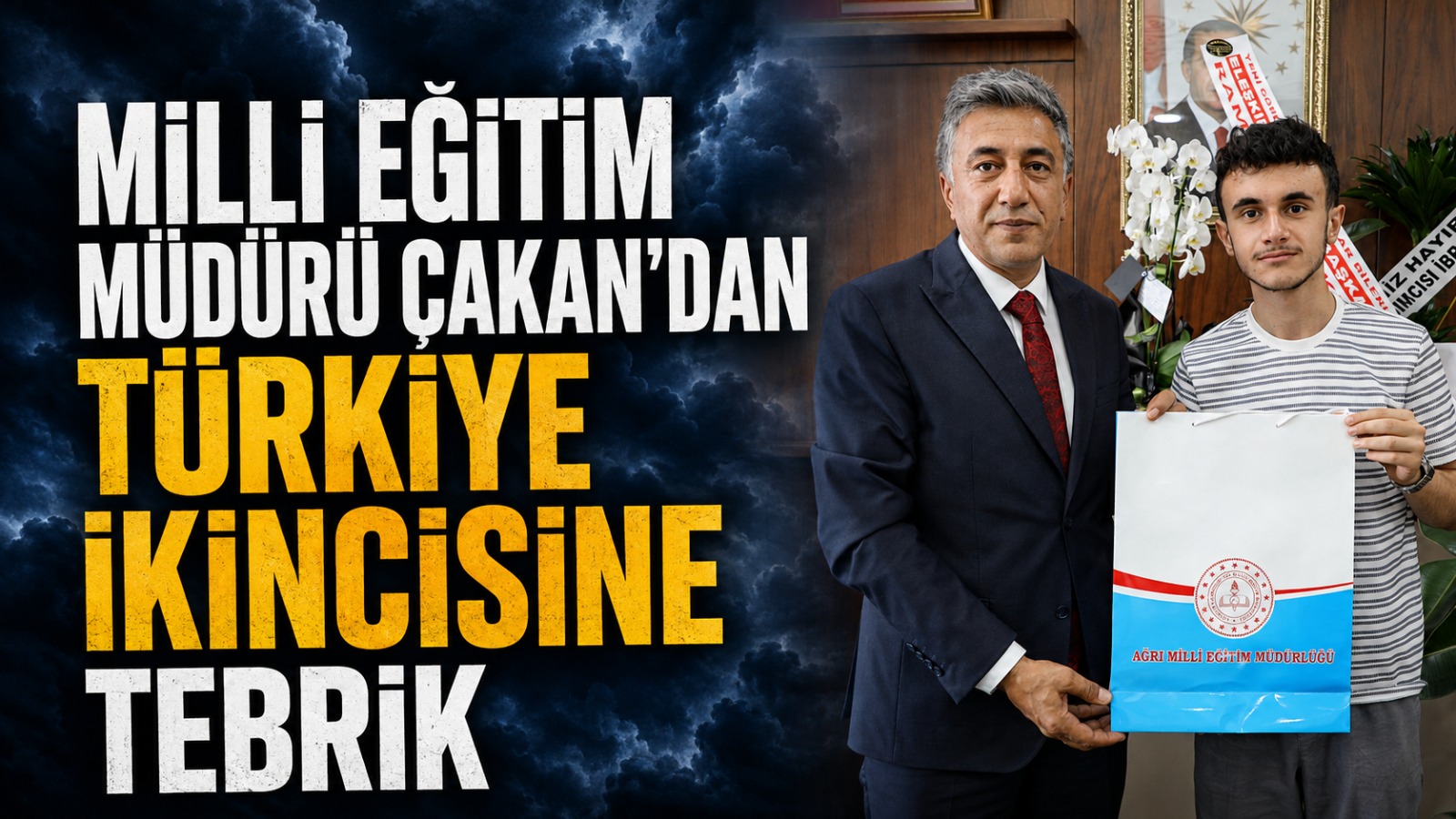 Ağrı Milli Eğitim Müdürlüğü’nden Gururlandıran Başarı: Semih Süheyb Han Türkiye İkincisi Oldu