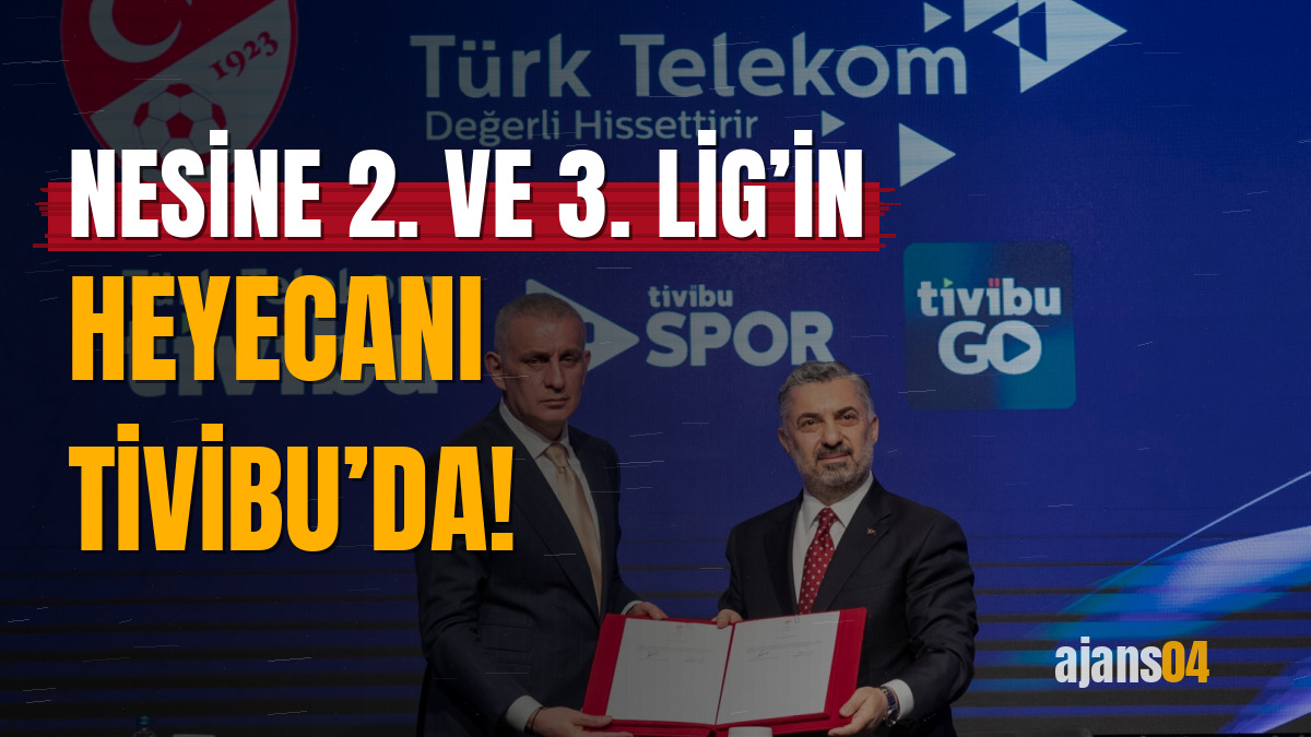 Nesine 2. ve 3. Lig’in heyecanı Tivibu’da!